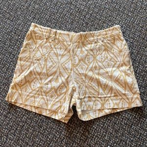 Elevenses Shorts from Anthropology with Side Zipper